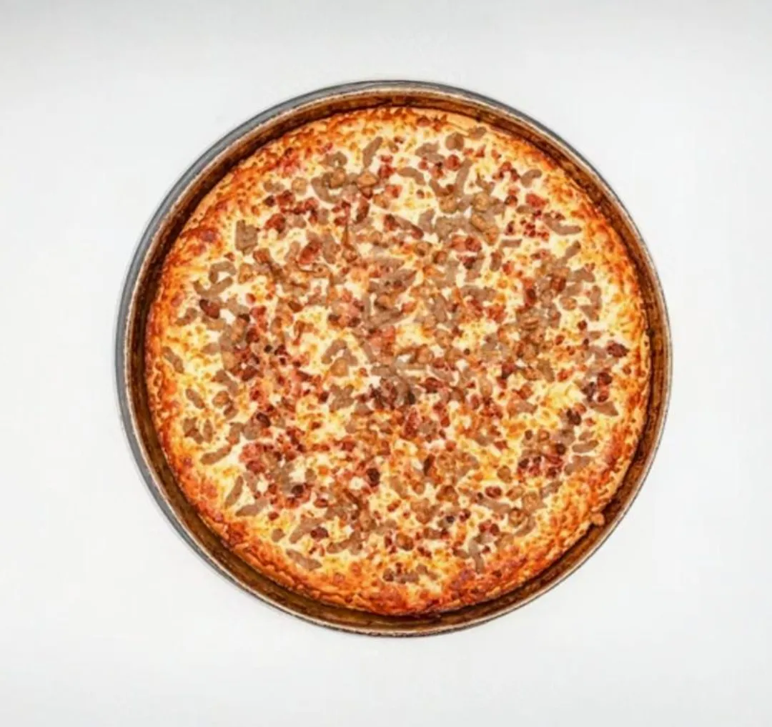 Meat Lovers Pizza - Pepperoni, ham, beef, and Italian sausage